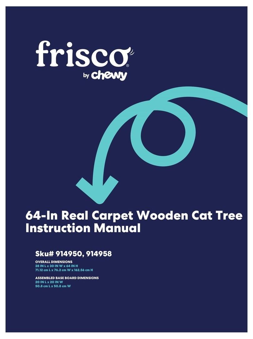 Chewy frisco 914950 instruction manual