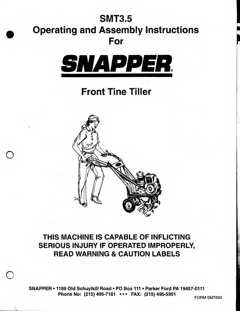 Snapper SMT3.5 Product guide
