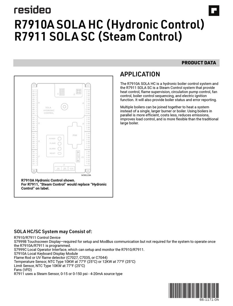 resideo SOLA HC R7910A Series manual resideo SOLA HC R7910A Series manual