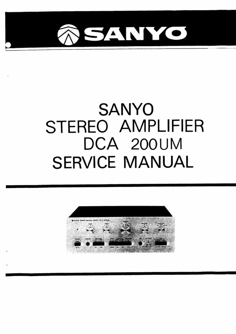 Sanyo DCA 200UM Service manual