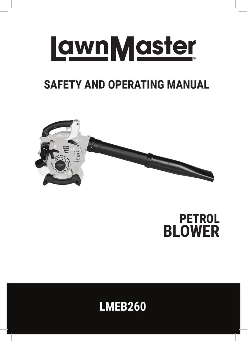 LawnMaster LMEB260 Safety and operating manual