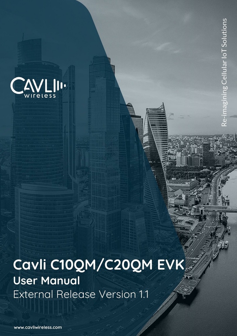 Cavli Wireless C10QM user manual Cavli Wireless C10QM user manual