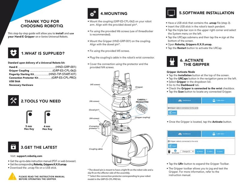ROBOTIQ HAND-E Series User manual