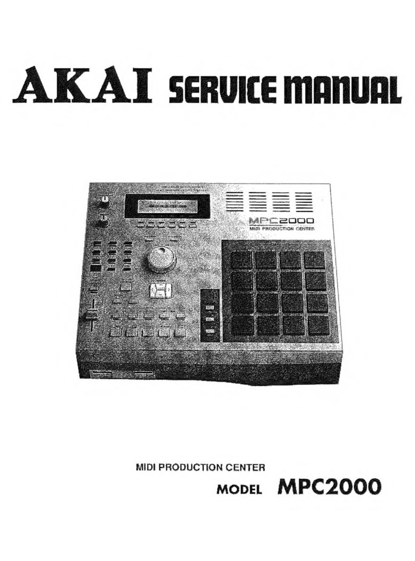 Akai MPC2000 User manual