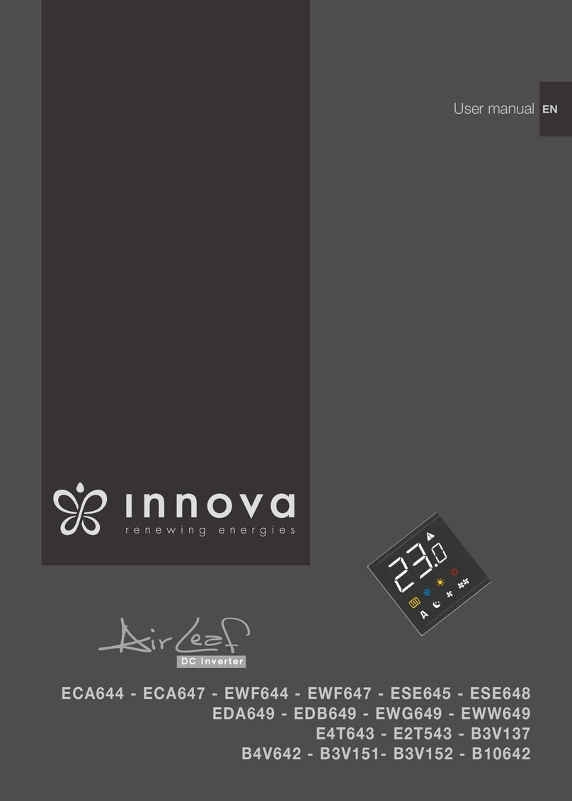 Innova Air Leaf ESE645 User manual