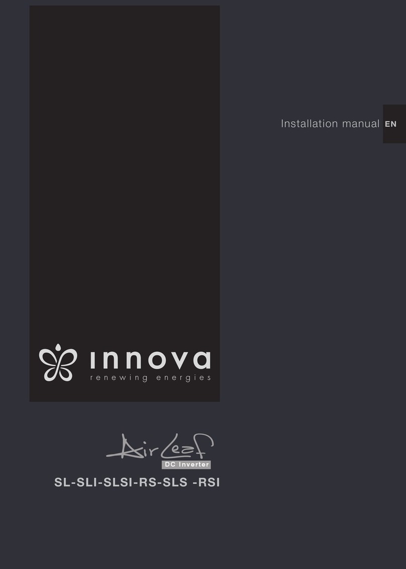 Innova Air Leaf 200 installation manual