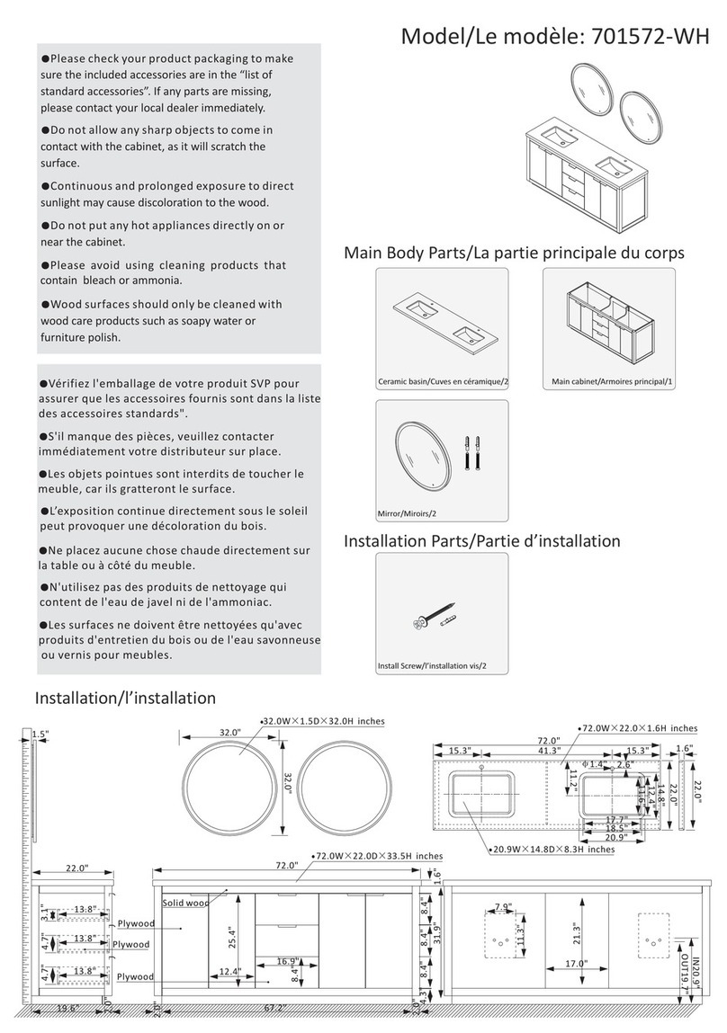 VINNOVA Leiza 701572-WH manual