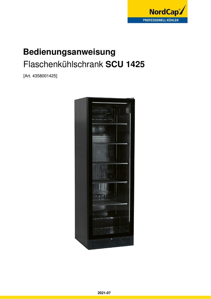 Nordcap SCU 1425 User manual