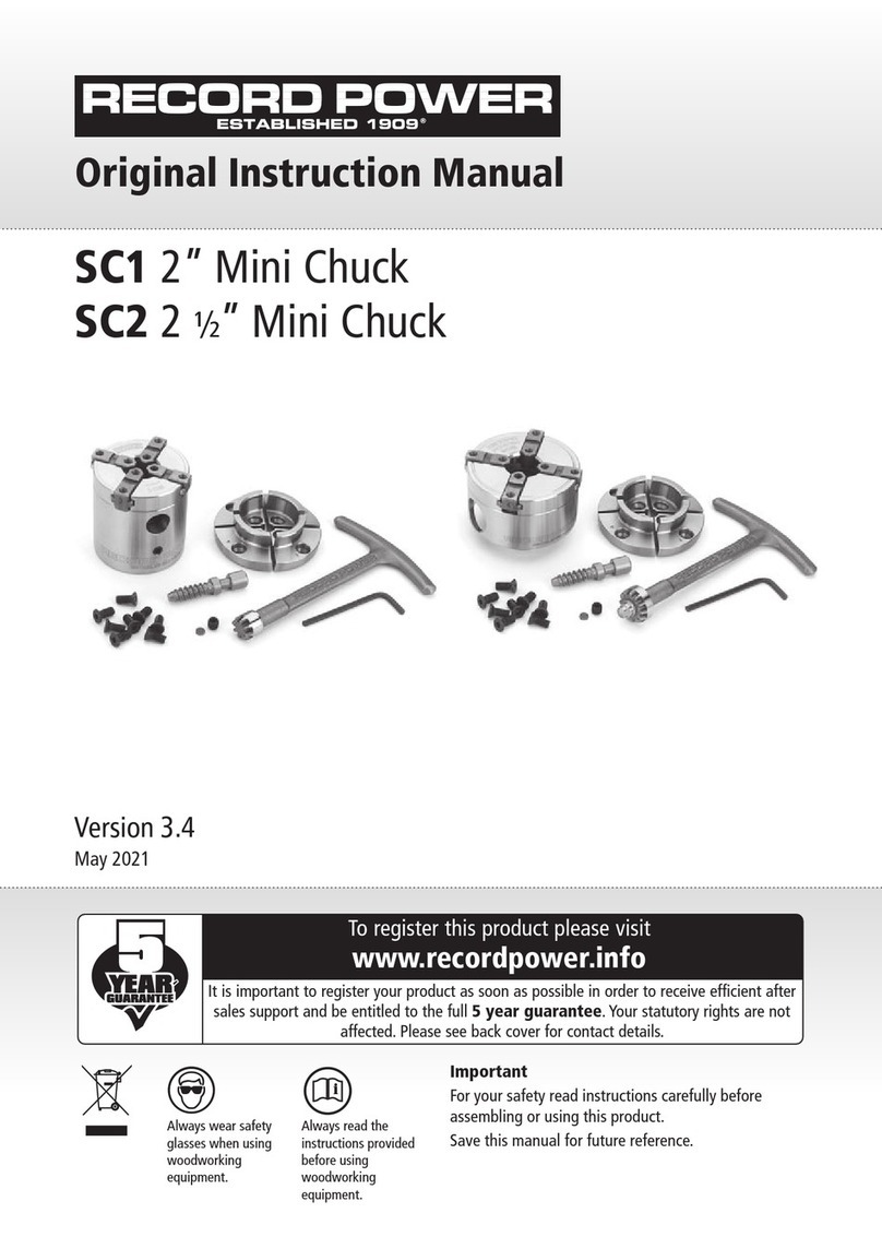 Record Power SC1 Original instruction manual