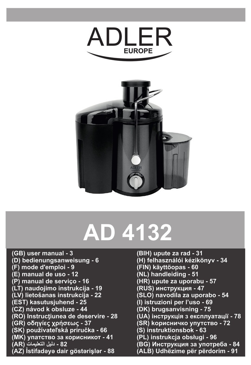 Adler Europe AD 4132 user manual