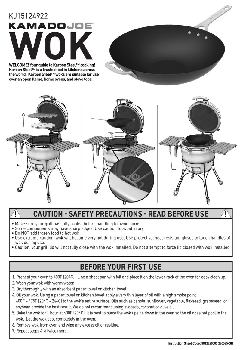 Kamado Joe KJ15124922 manual