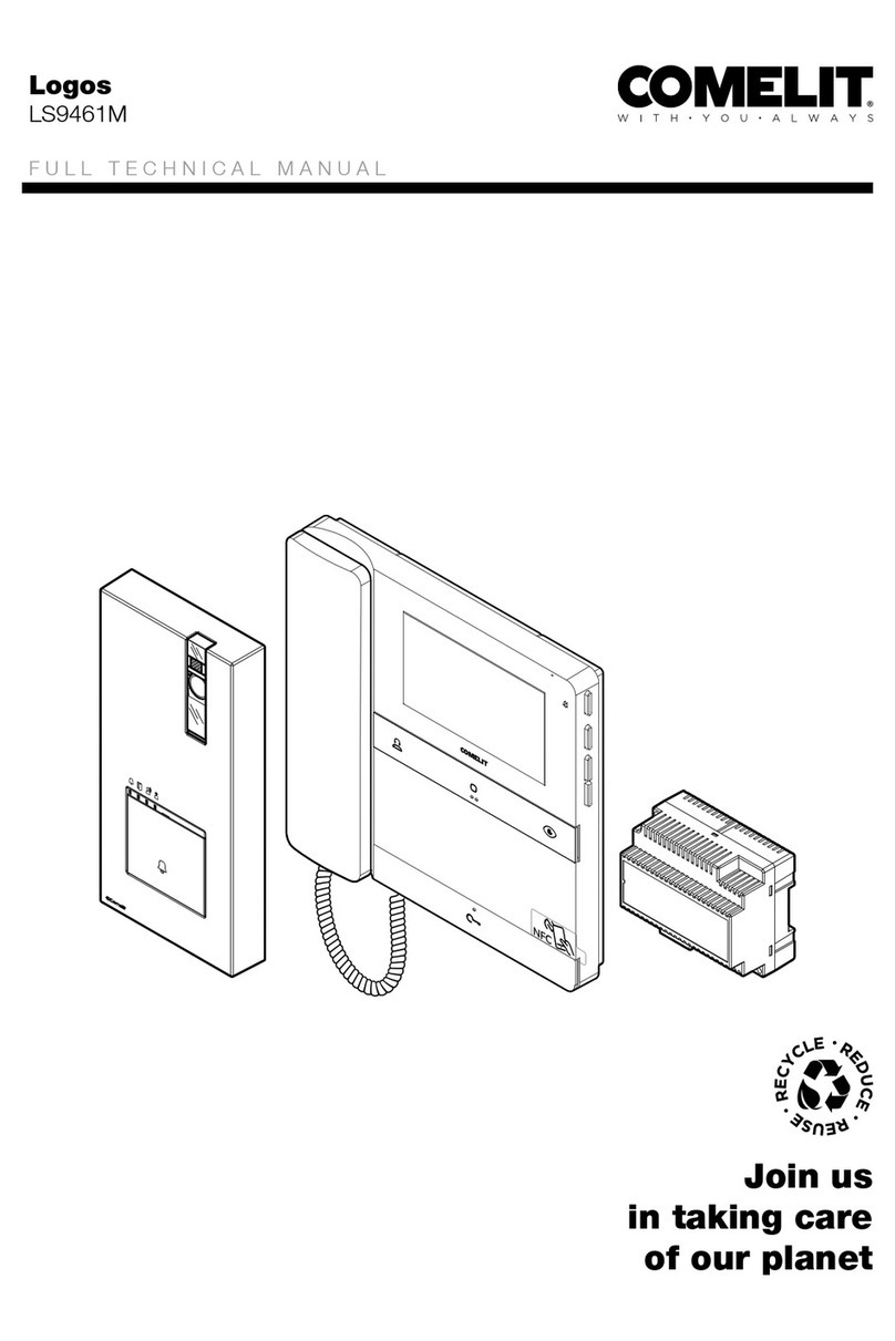 Comelit Logos User manual