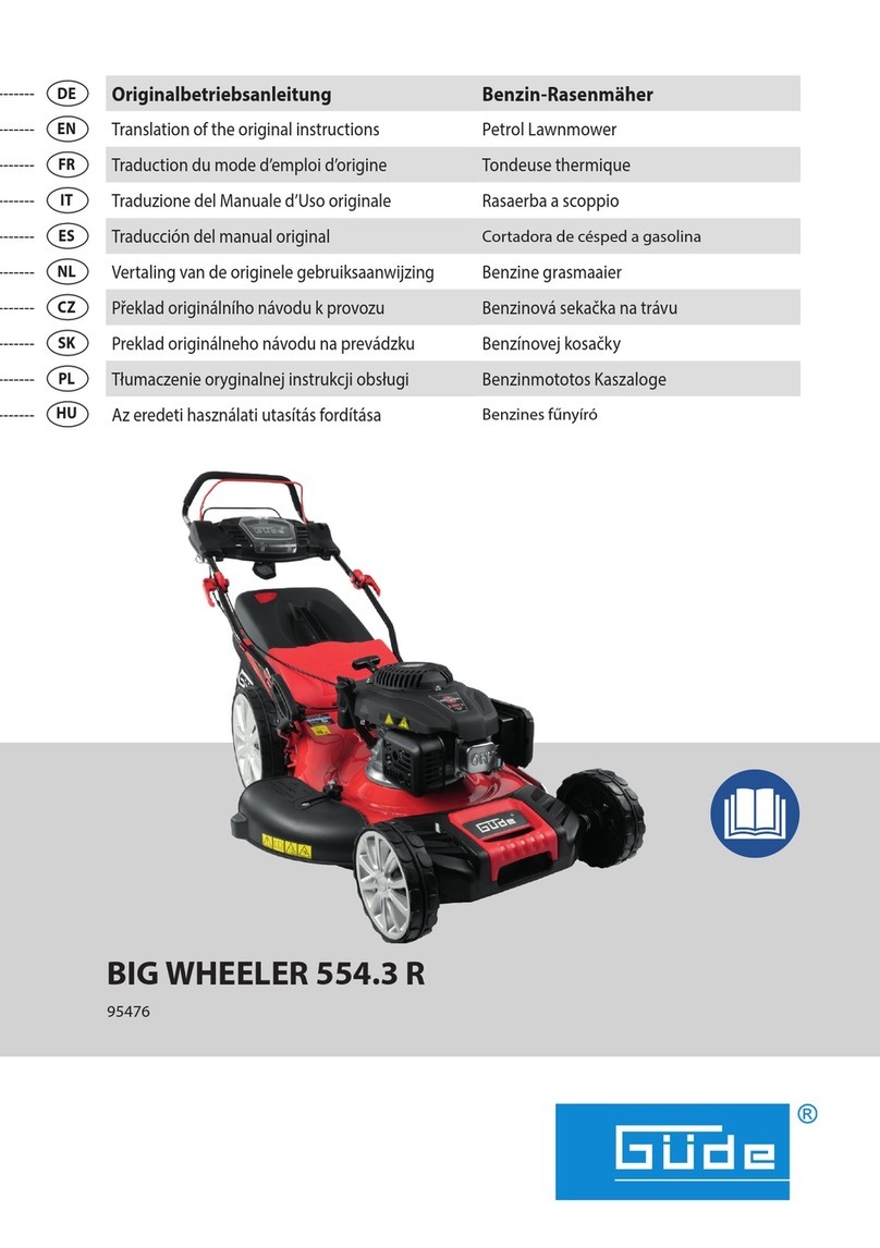 GÜDE BIG WHEELER 554.3 R Translation of the original instructions