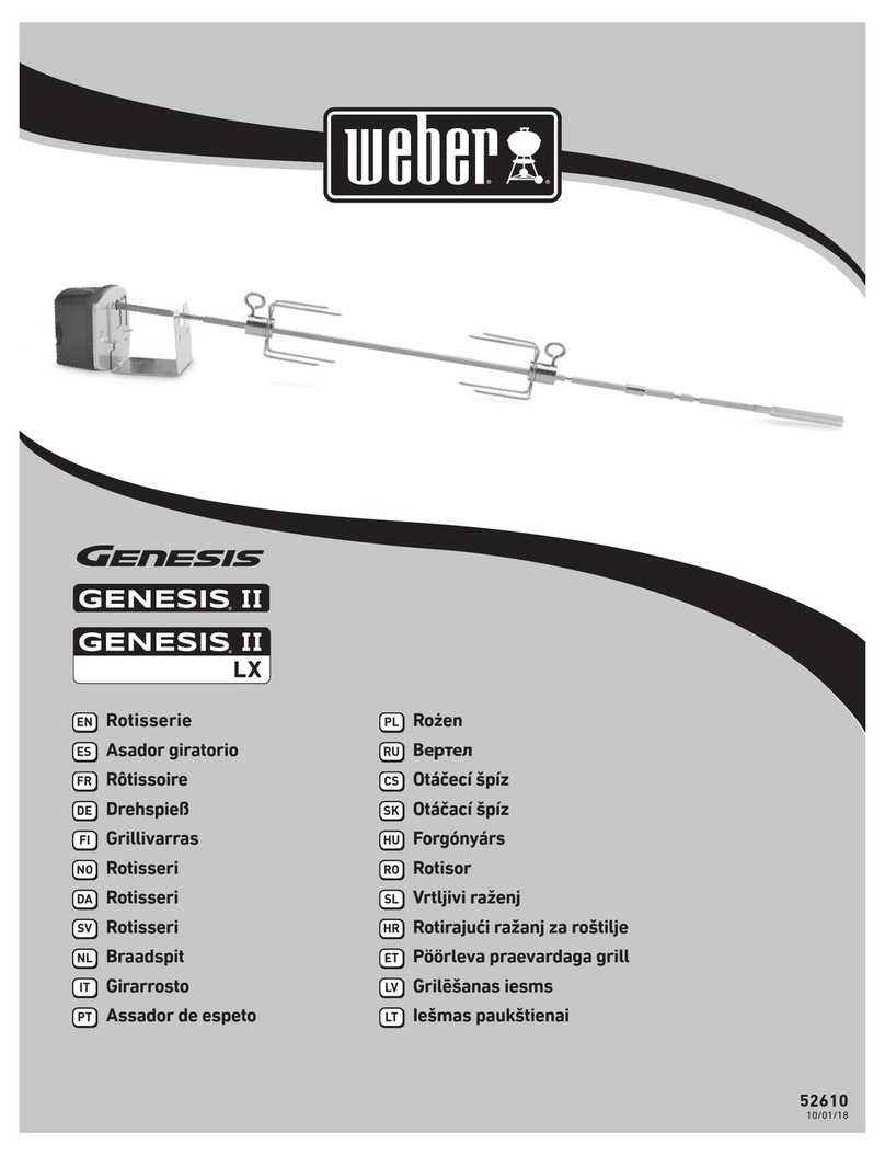 Weber GENESIS II manual