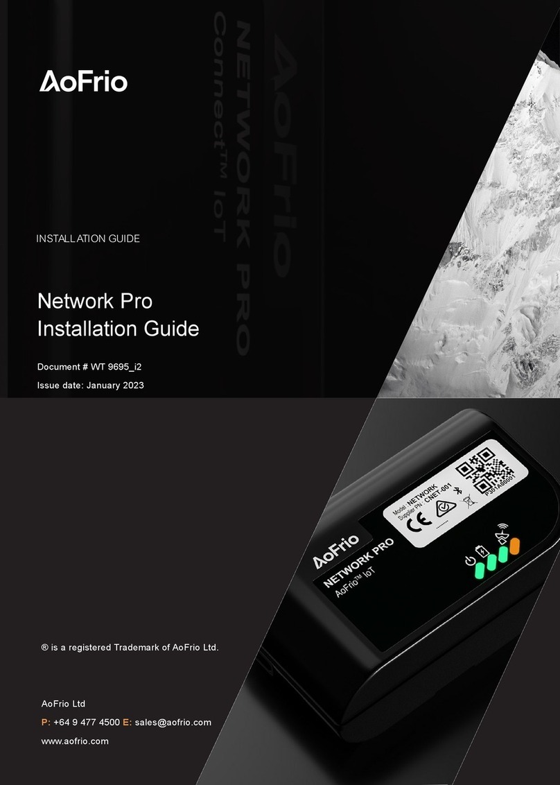 AoFrio Network Pro ONE installation guide