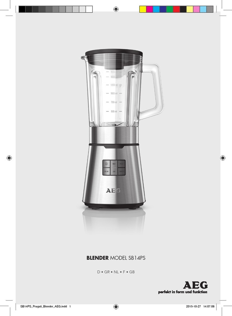 AEG SB14PS User manual