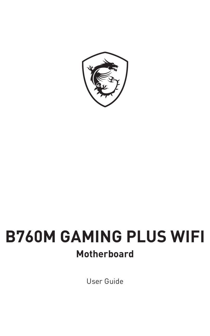 MSI B760M GAMING PLUS WIFI user guide