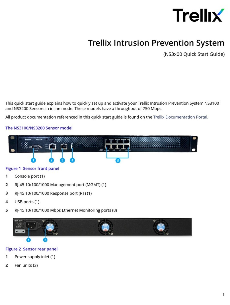 Trellix NS3 00 Series quick start guide