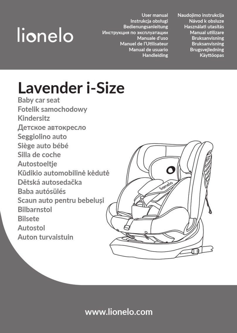 Lionelo Lavender i-Size user manual