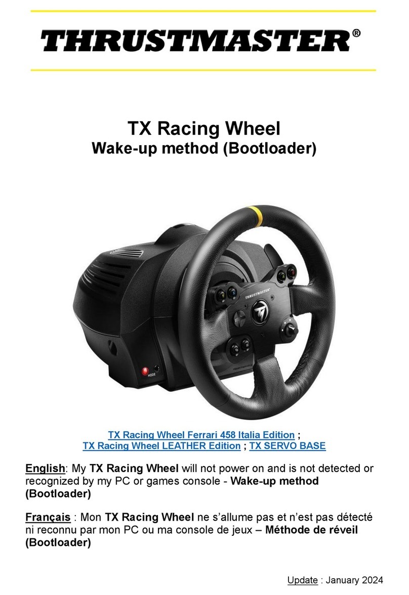 Thrustmaster TX Racing Wheel manual