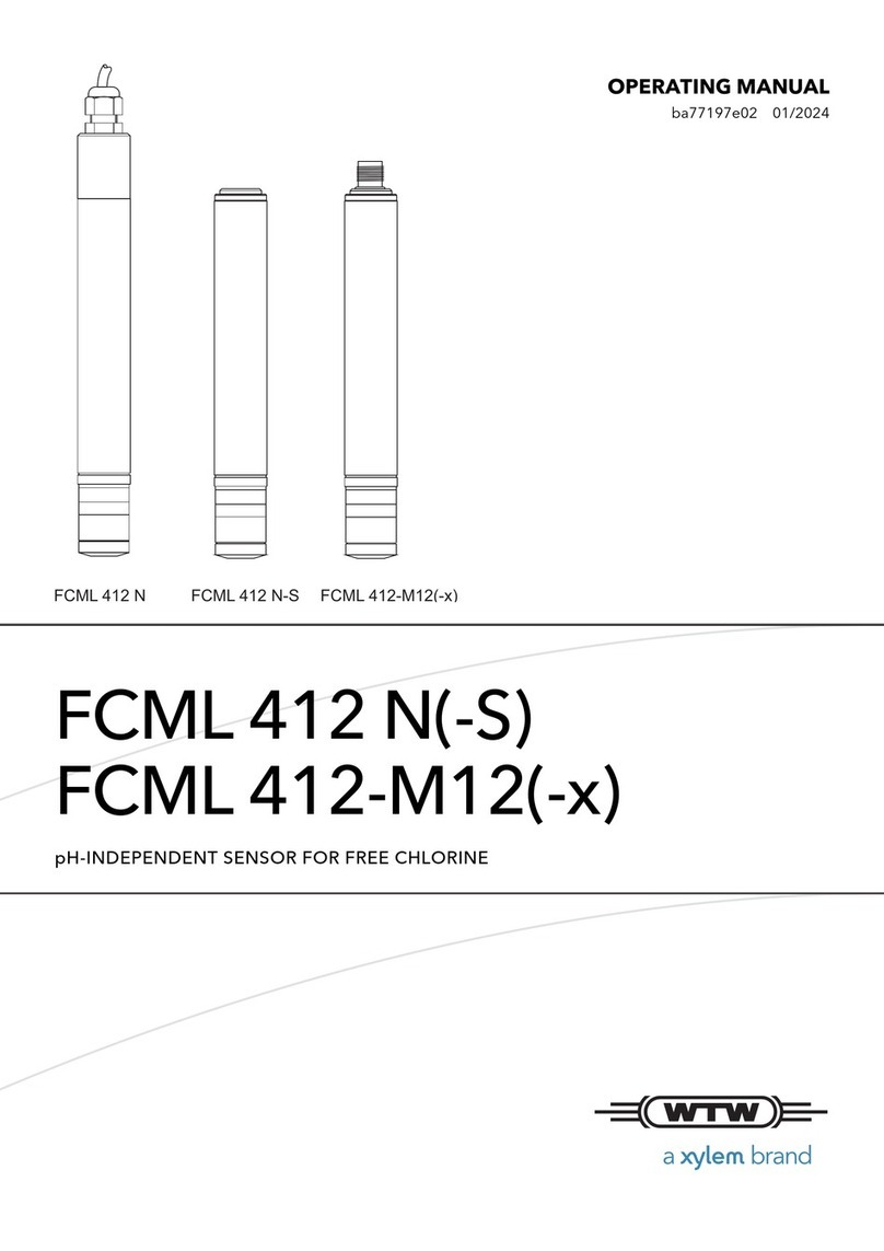 Xylem WTW FCML 412-M12 Series operating manual
