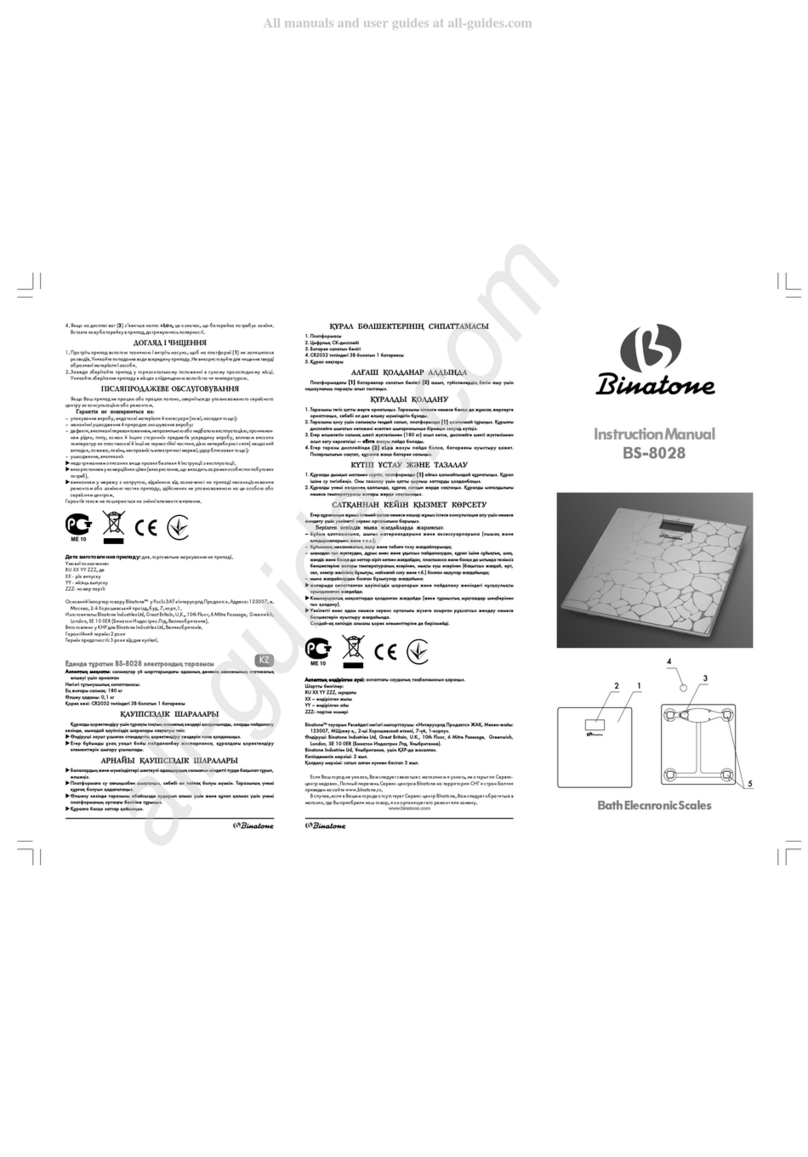 Binatone BS-8028 instruction manual