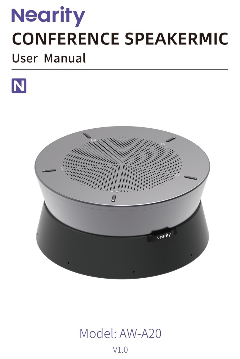 NEARITY AW-A20 user manual