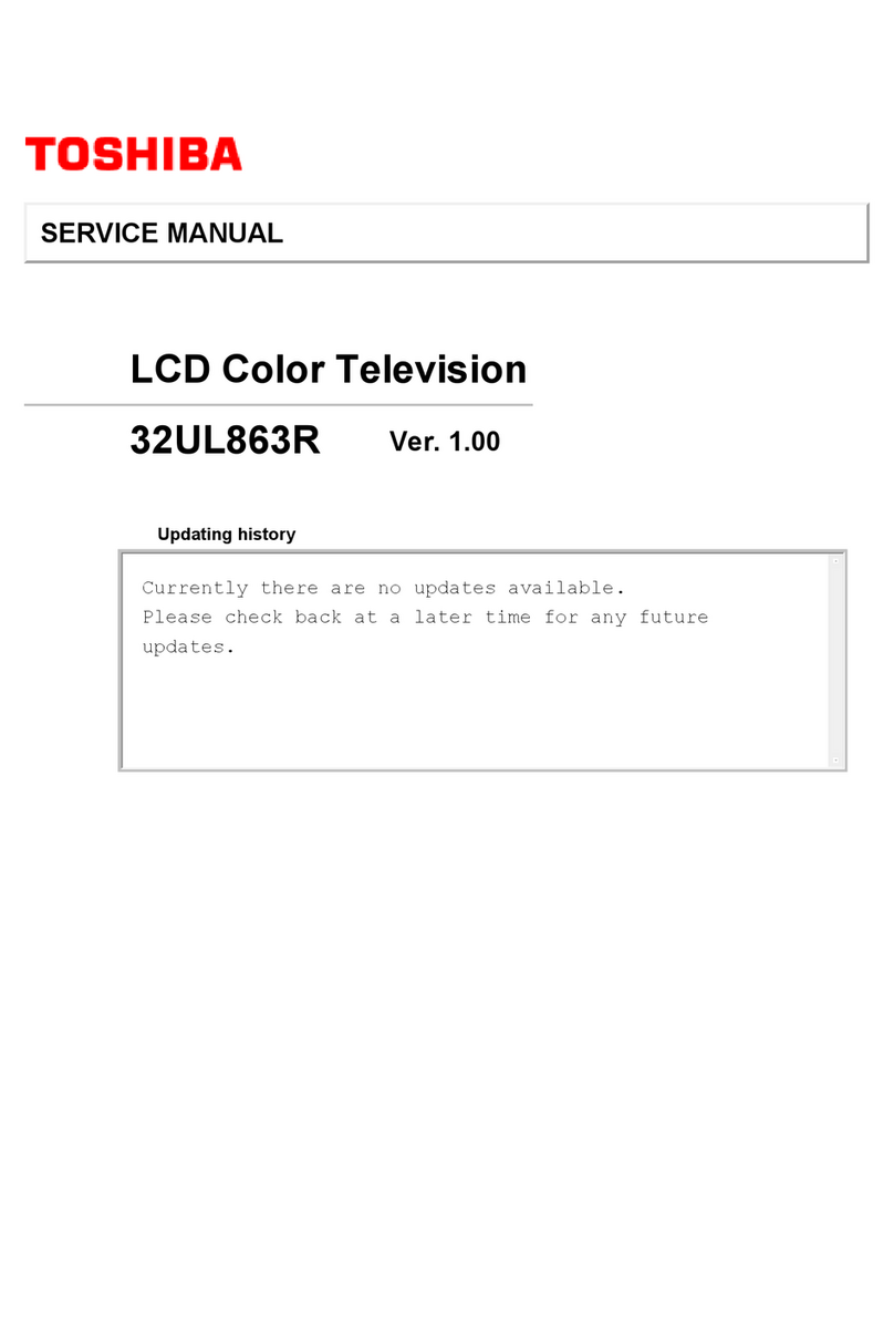 Toshiba 32UL863R User manual Toshiba 32UL863R User manual