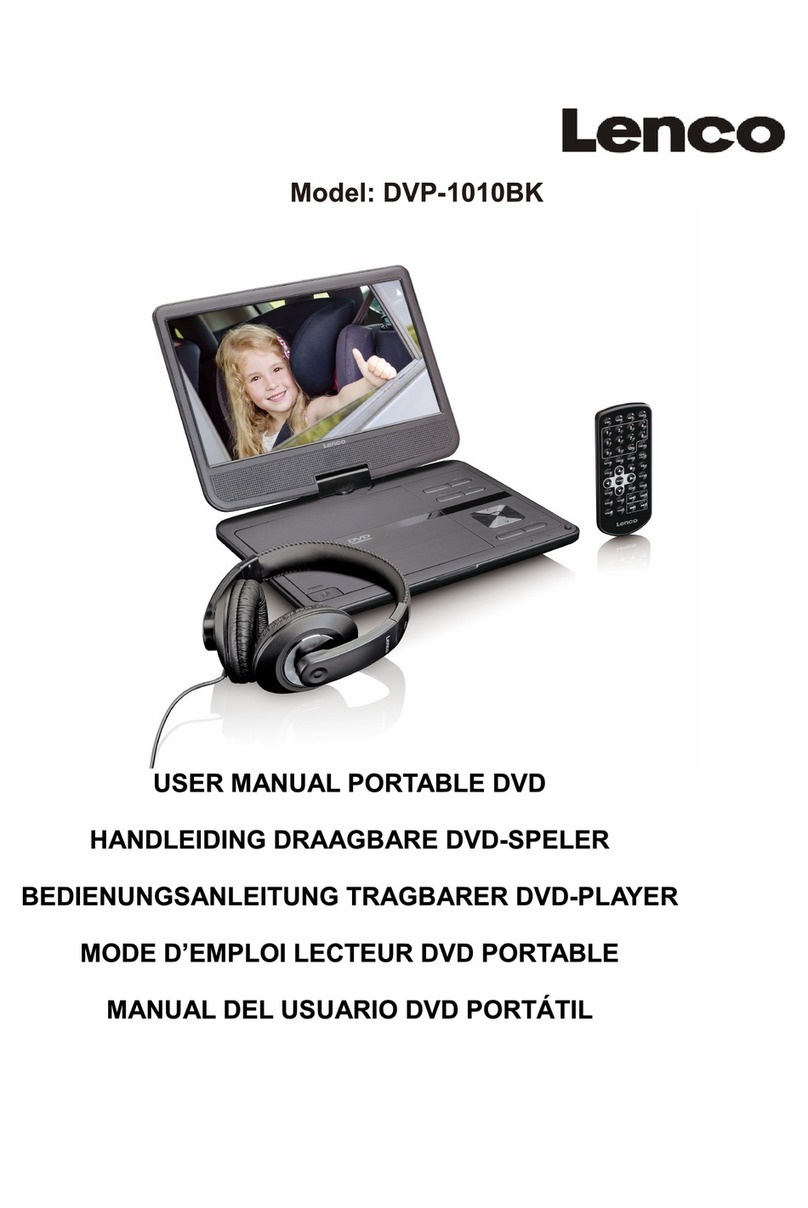 LENCO DVP-1010BK user manual