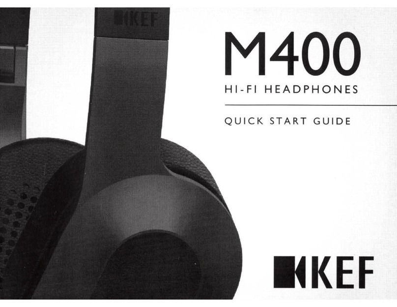 KEF M400 User manual