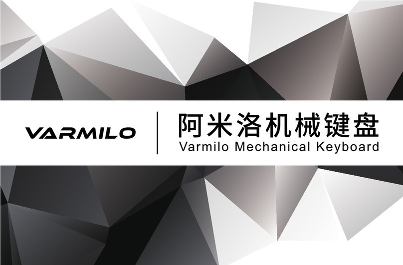 VARMILO Victory 67 Series User manual VARMILO Victory 67 Series User manual