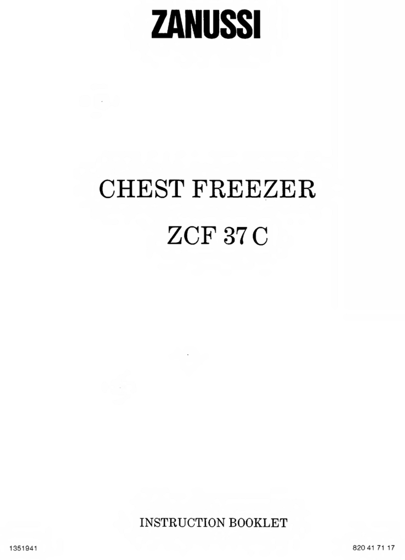 Zanussi ZCF 37 C User manual