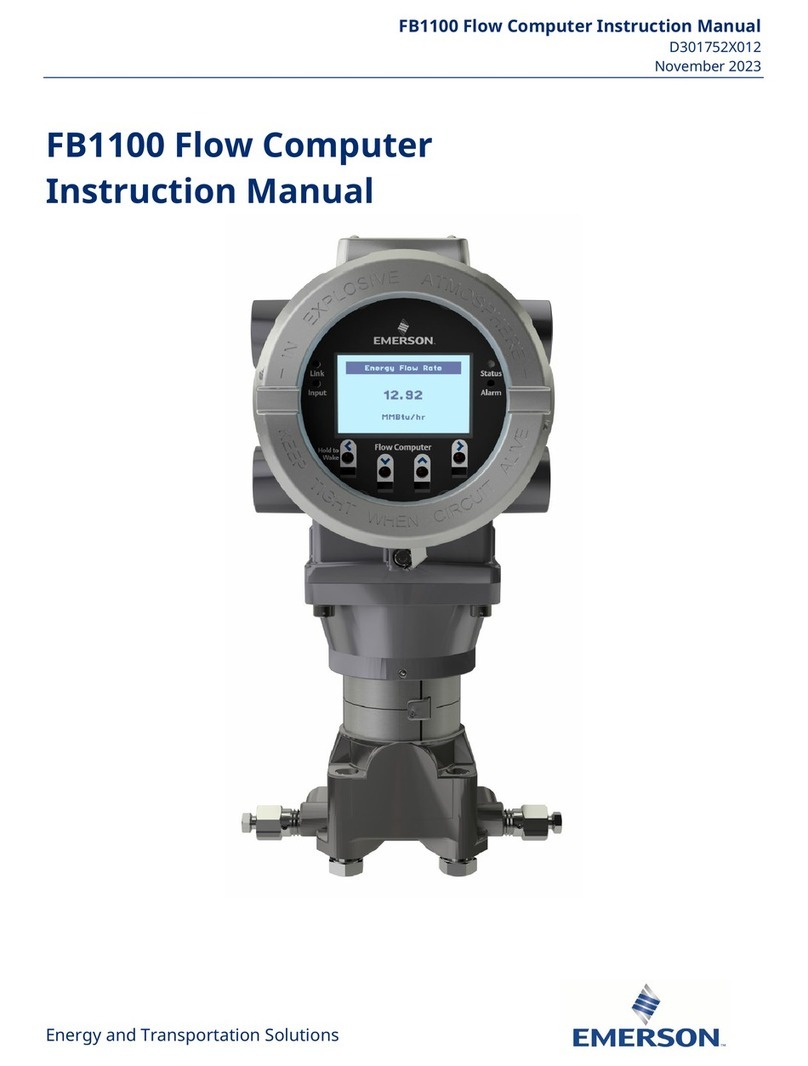 Emerson FB1100 User manual