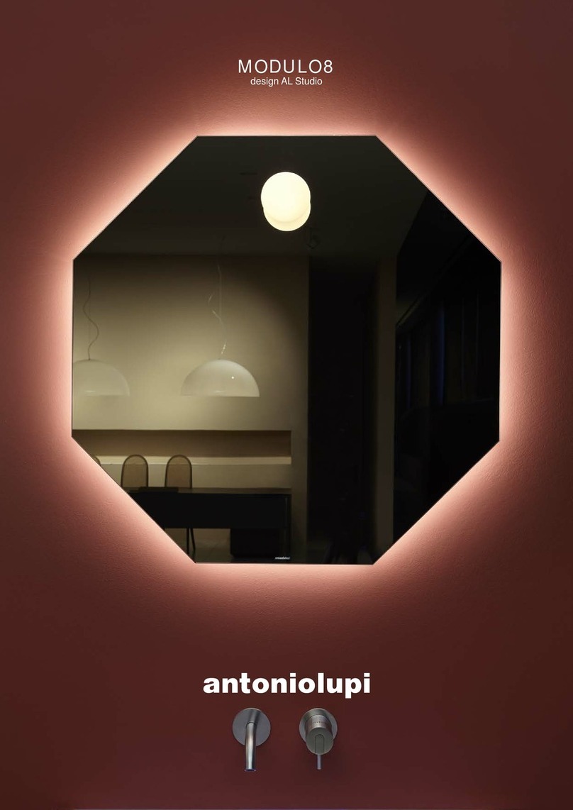 antoniolupi MODULO8 quick start guide