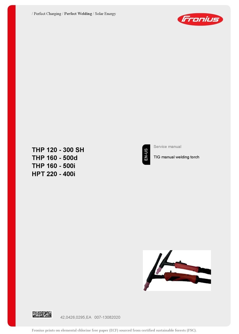 FRO­NIUS THP 120 - 300 SH User manual