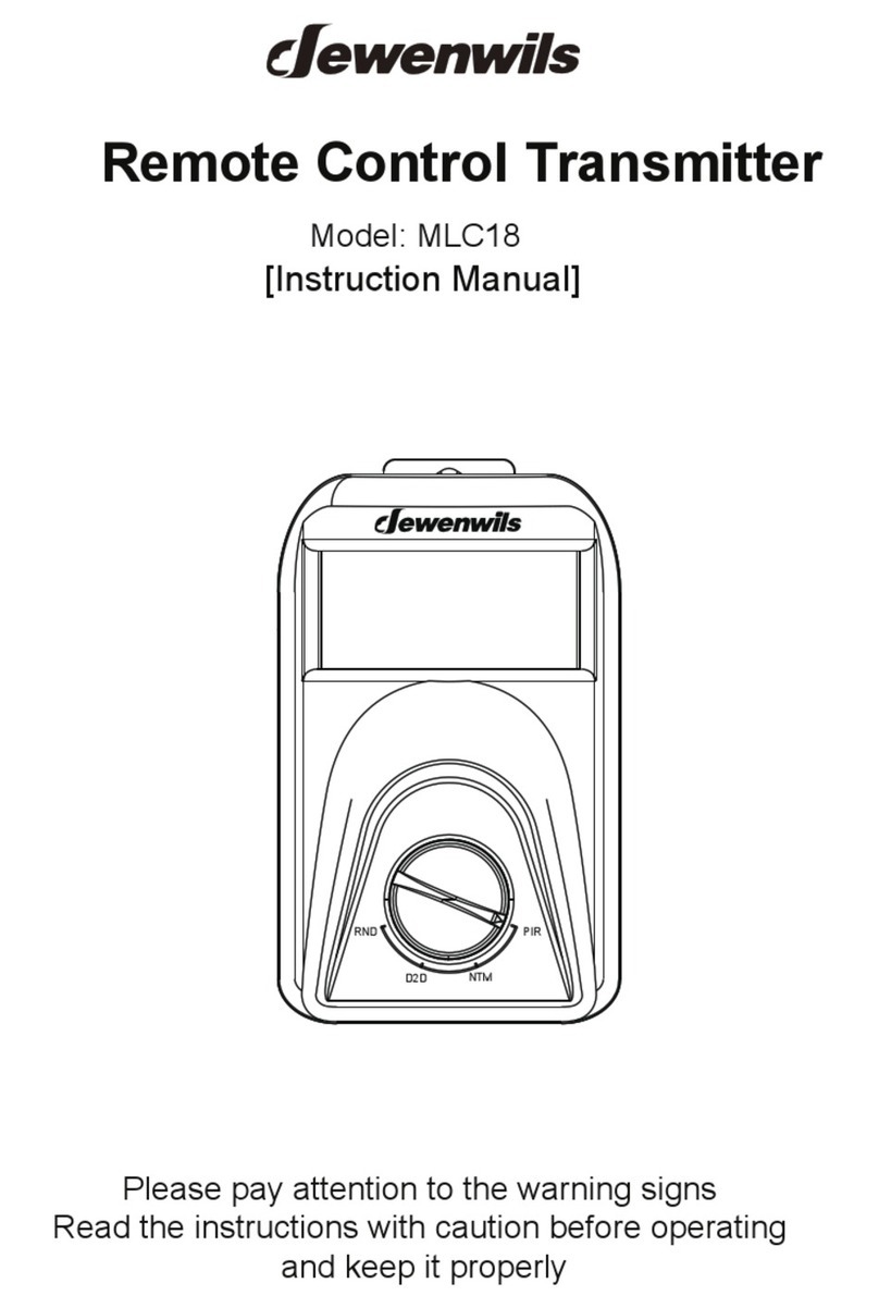 Dewenwils MLC18 instruction manual