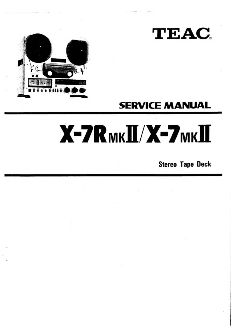 Teac X-7RMKII Service manual