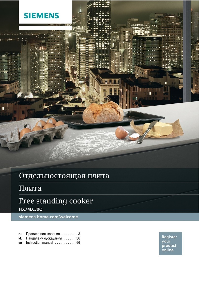 Siemens HX74D 30Q Series User manual
