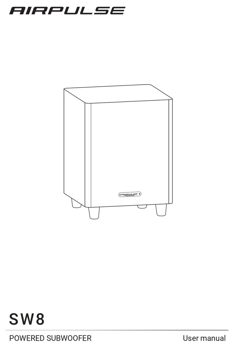 AIRPULSE SW8 user manual