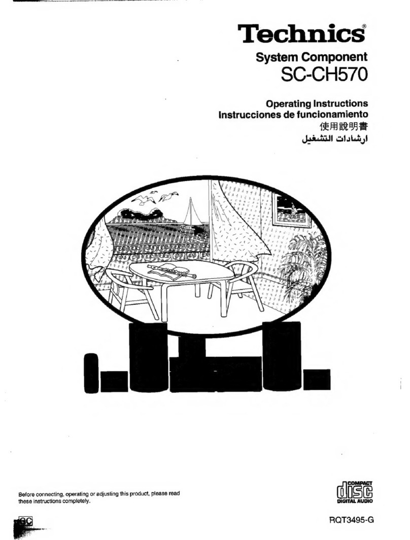 Technics SC-CH570 User manual
