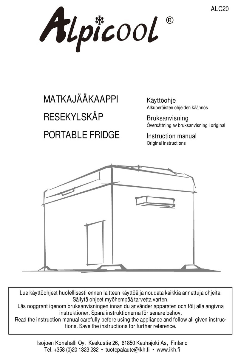 ALPICOOL ALC20 instruction manual