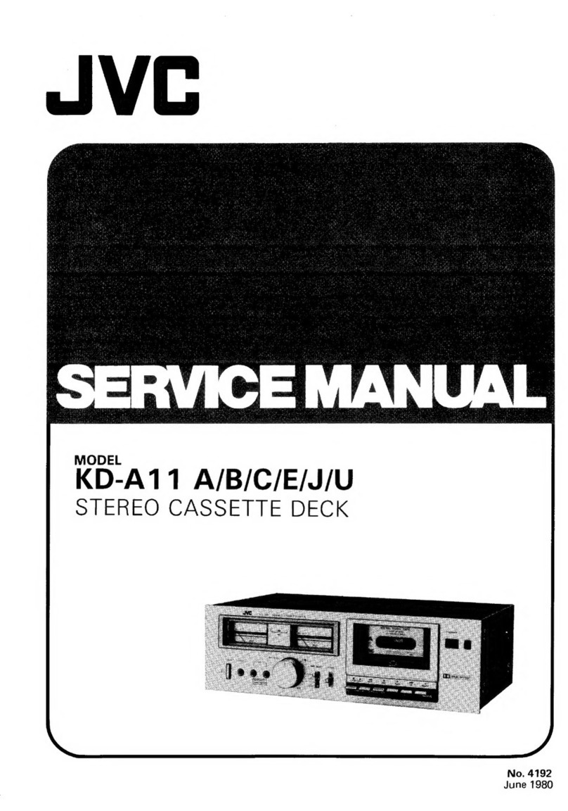 JVC KD-A11 User manual