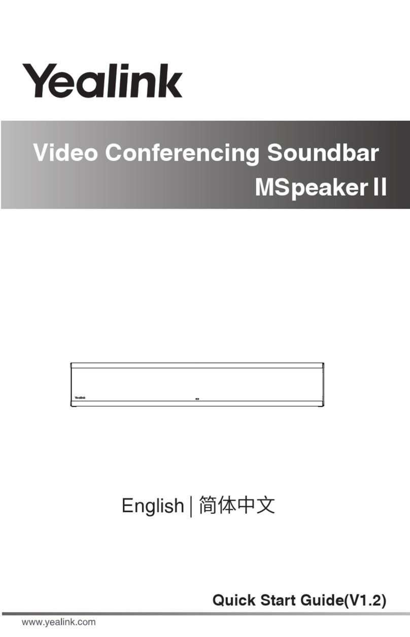 Yealink MSpeaker II quick start guide