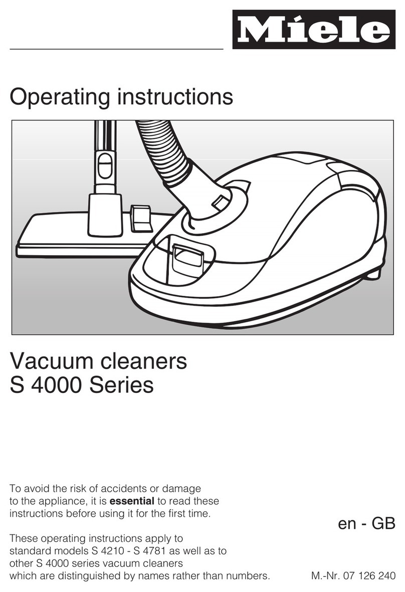 Miele S 4781 User manual