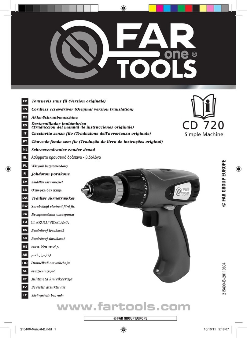 Far Tools CD 720 Original translation