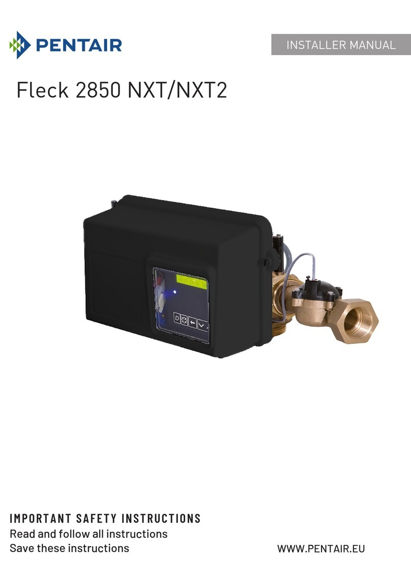 Pentair Fleck 2850 NXT User guide