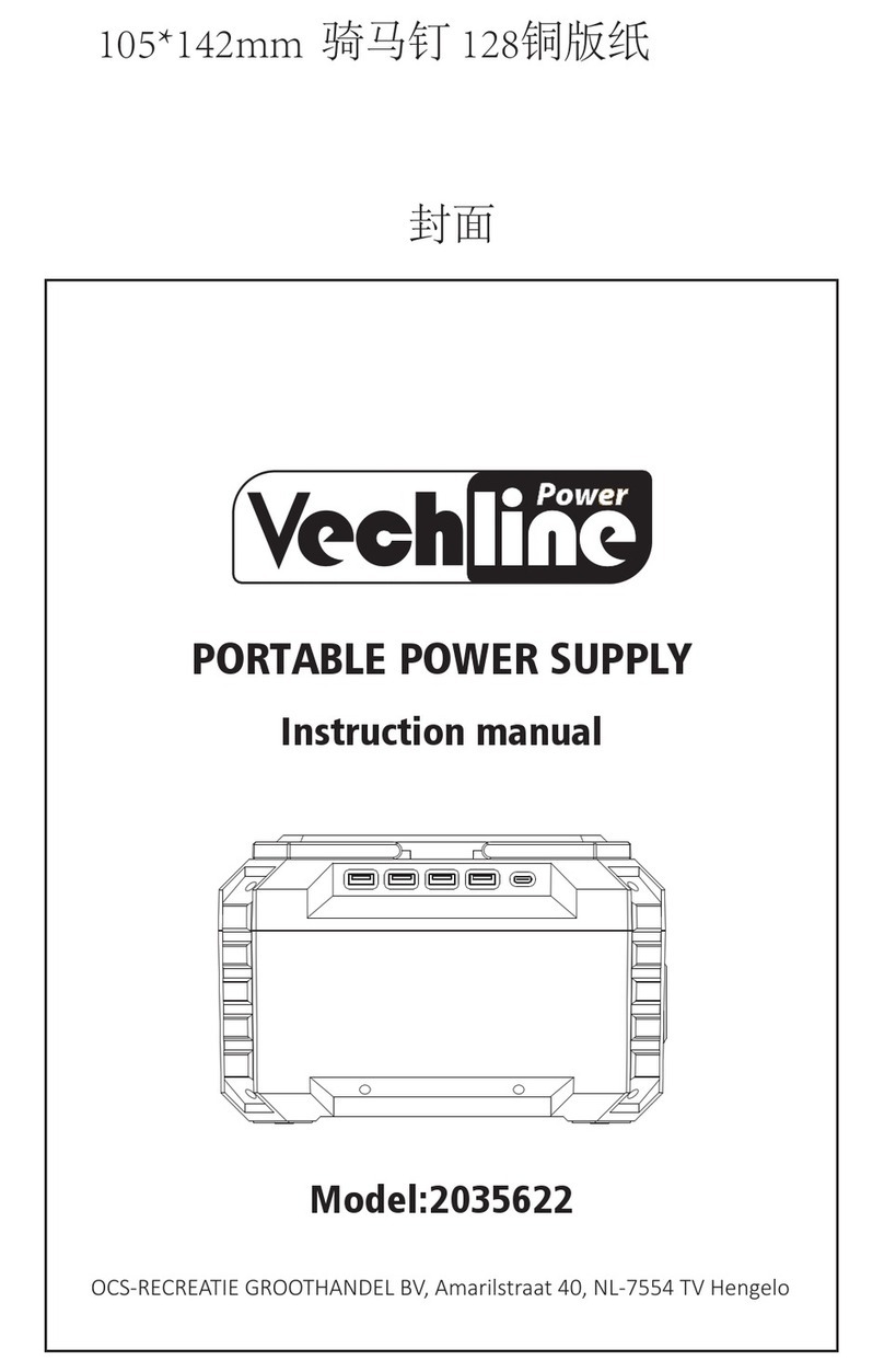 Vechline 2035622 instruction manual