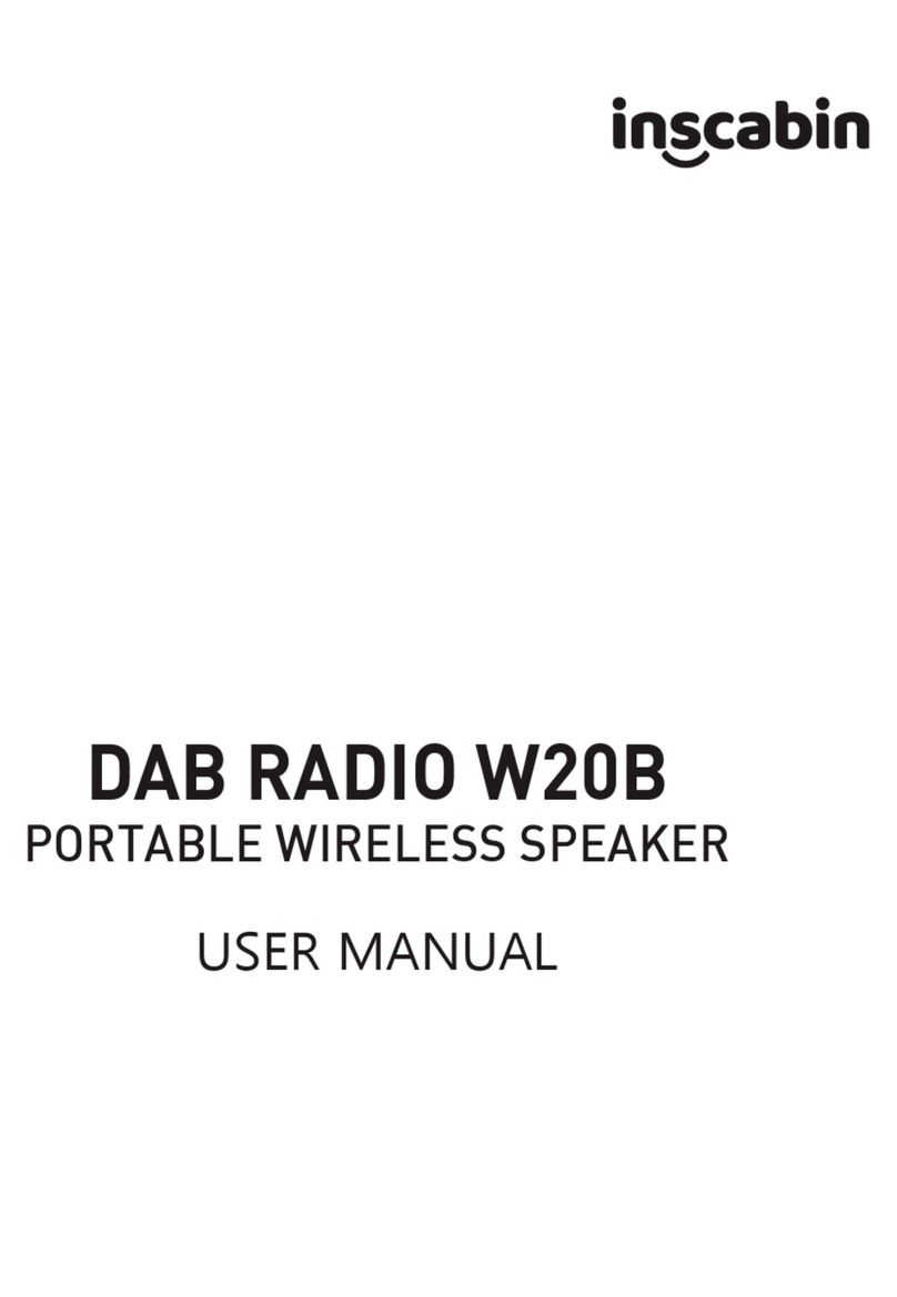 inscabin W20B user manual