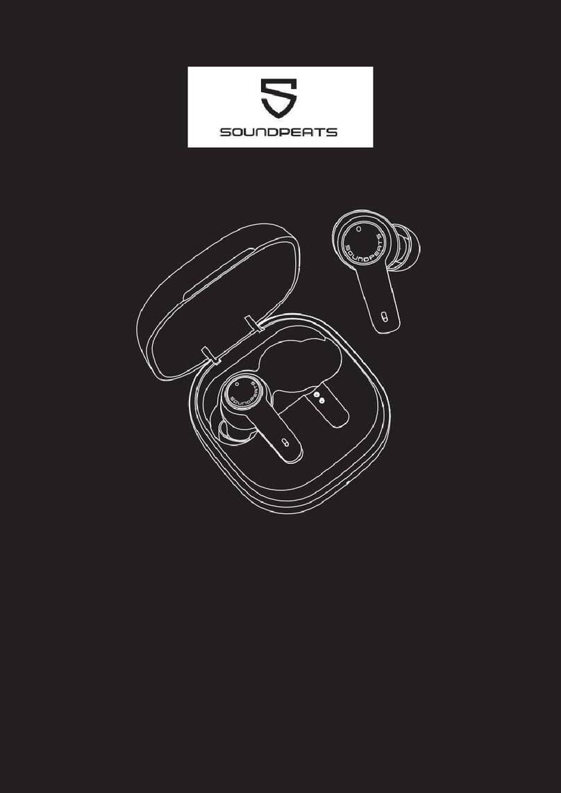 SoundPeats T3 user manual