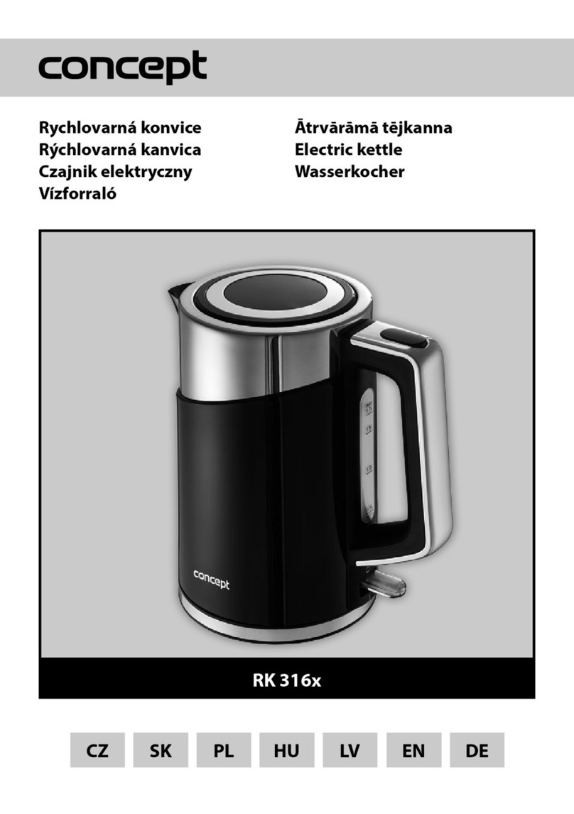 Concept2 RK 316 Series manual